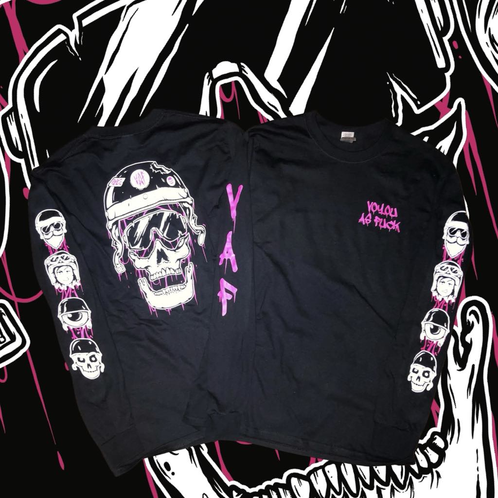LONGLEEVE VOYOU DECONSTRUCTED SKULL