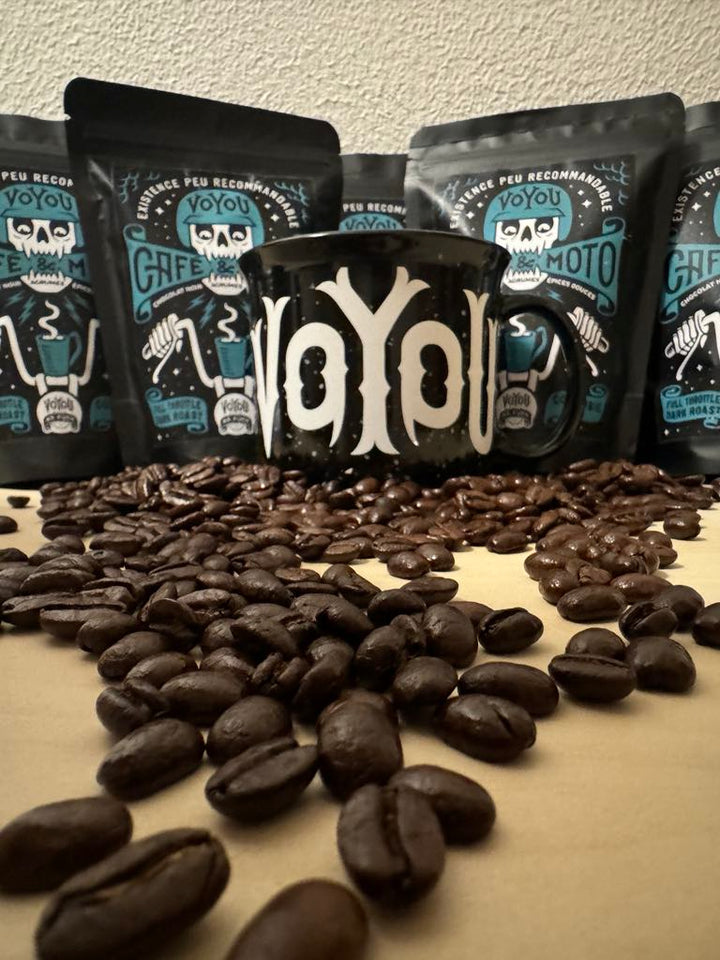 COFFEE VAF - 125g FULL THROTTLE DARK ROAST COLOMBIAN BAG