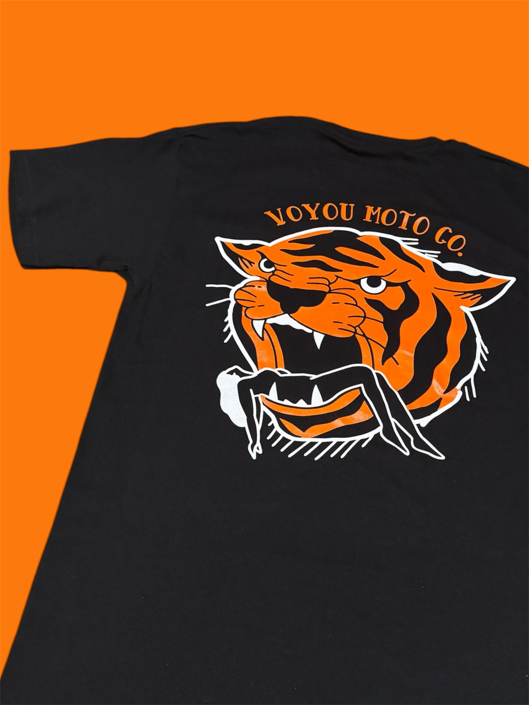 T-SHIRT VOYOU TIGER MOTO CO.