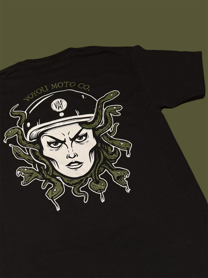 T-SHIRT VOYOU MEDUSA MOTO CO.
