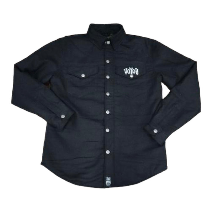 CHEMISE DE PROTECTION KEVLAR TOUT NOIR