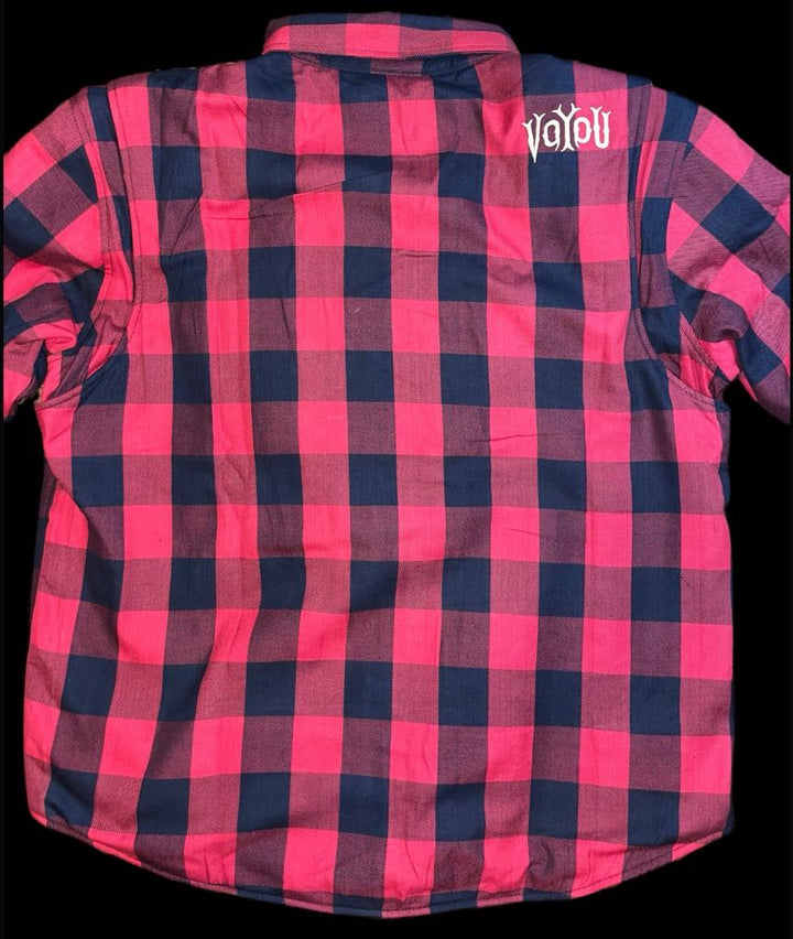 KEVLAR PROTECTIVE SHIRT RED LUMBERJACK