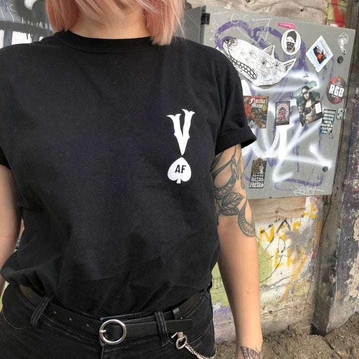 T-SHIRT VOYOU AF ORIGINAL NOIR